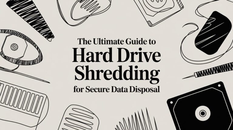 The Ultimate Guide to Hard Drive Shredding for Secure Data Disposal