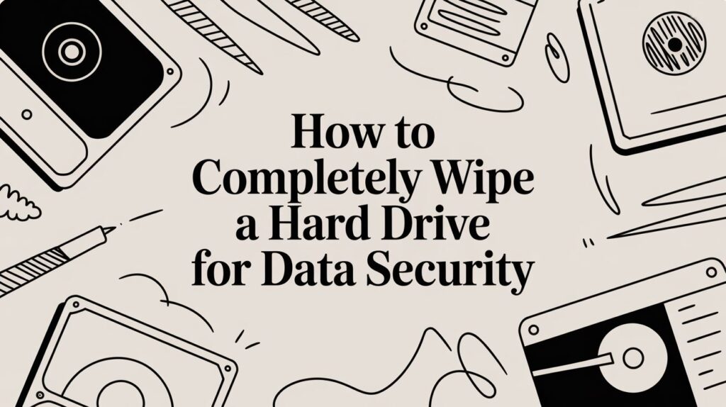 How to Completely Wipe a Hard Drive for Data Security