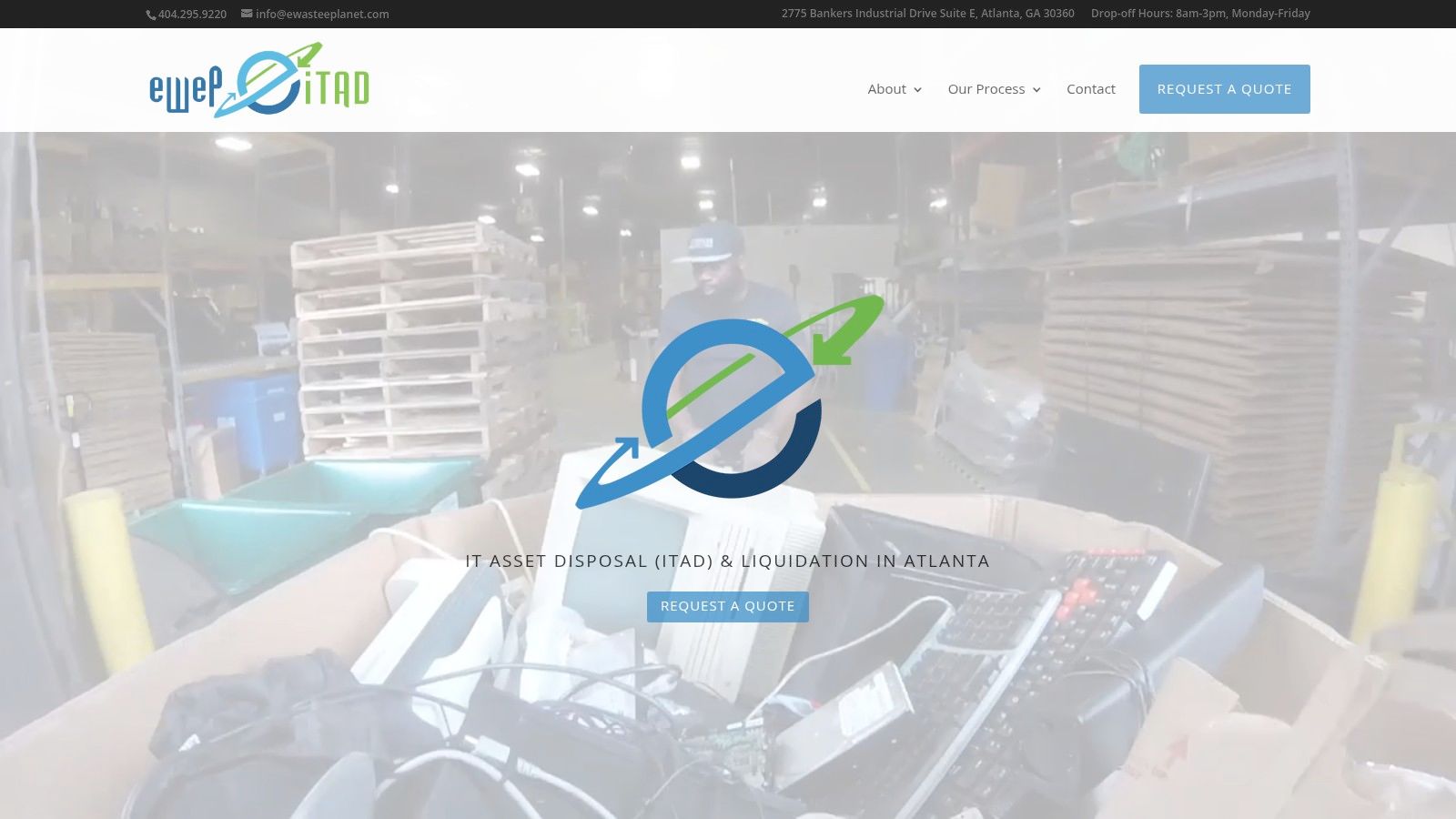 eWaste ePlanet (Doraville/Peachtree Corners area)