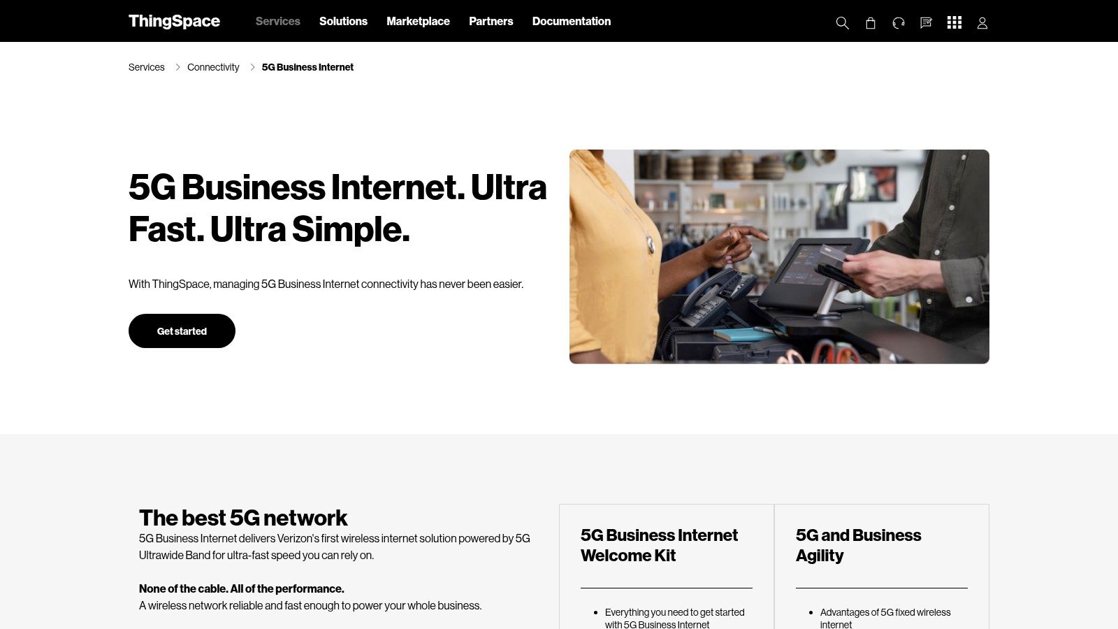 Verizon 5G Business Internet (Fixed Wireless)